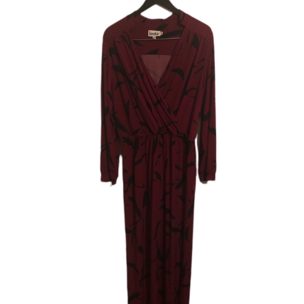 Leota maxi dress with side slit